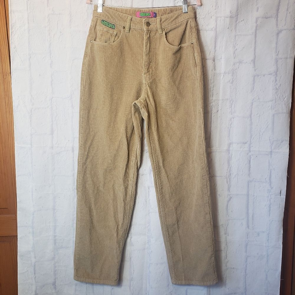 EMPYRE TORI Wide Wale Corduroys Y2K Wide Leg Pants 4